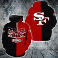 49 NFL Hoodies  Get Back   10 - 20 Days  Ask For Size