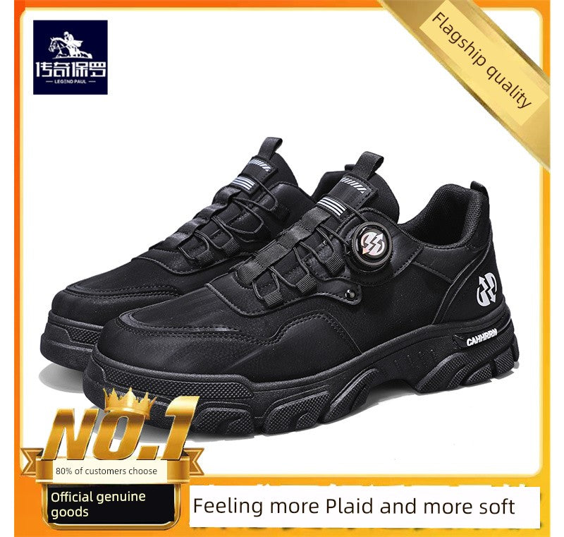 Legendary Paul Martin Boots Men's Winter Shoes New Winter Men's Shoes Men's Cotton Shoes Snow Boots Men's Big Yellow Boots