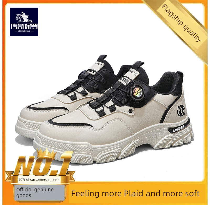 Legendary Paul Martin Boots Men's Winter Shoes New Winter Men's Shoes Men's Cotton Shoes Snow Boots Men's Big Yellow Boots