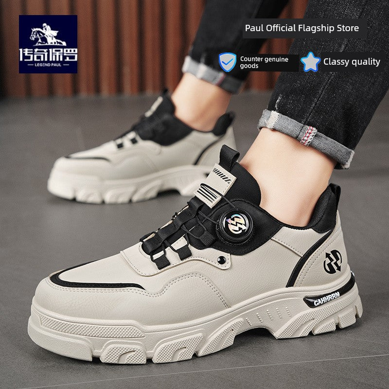 Legendary Paul Martin Boots Men's Winter Shoes New Winter Men's Shoes Men's Cotton Shoes Snow Boots Men's Big Yellow Boots